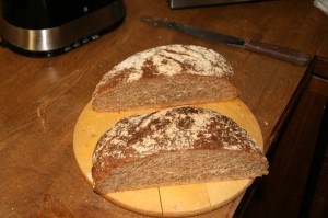 Das fertige Treberbrot 