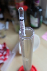 2. Spindeln, temperaturkorrgiert: 15,2% Stammwürze