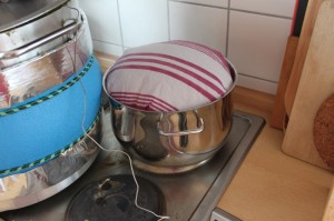 Baumwollhandtuch abkochen