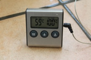 Würzetemperatur kurz nach Kühlbeginn: 59°C