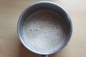 Hefe mit Würzeauszug rehydrieren